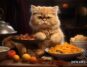 Food Themed cute Cat