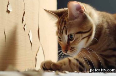 Why do cats like scratching cardboard