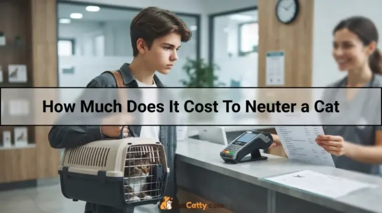 How Much Does It Cost To Neuter a Cat