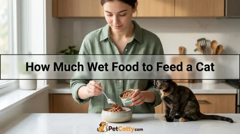 How Much Wet Food to Feed a Cat