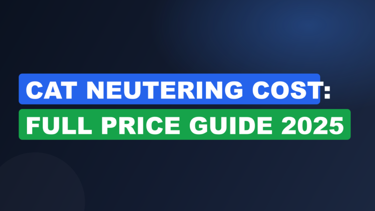 Cat Neutering Cost: Full Price Guide 2025