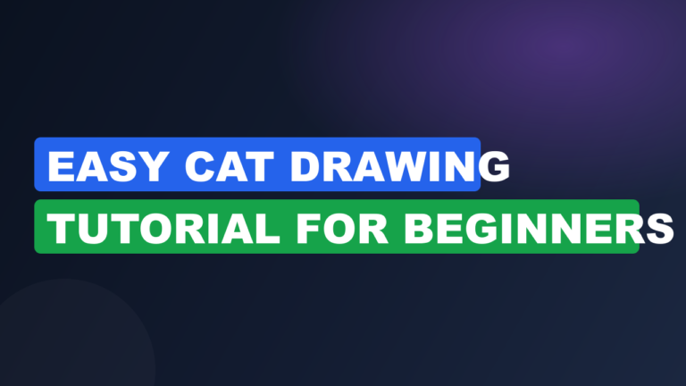 Easy Cat Drawing Tutorial for Beginners