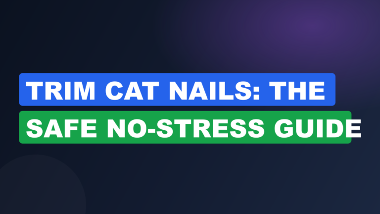 Trim Cat Nails: The Safe No-Stress Guide