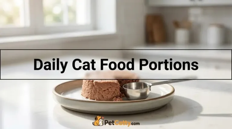 Daily Cat Food Portions