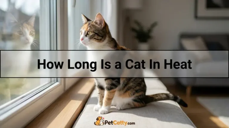 How Long Is a Cat In Heat