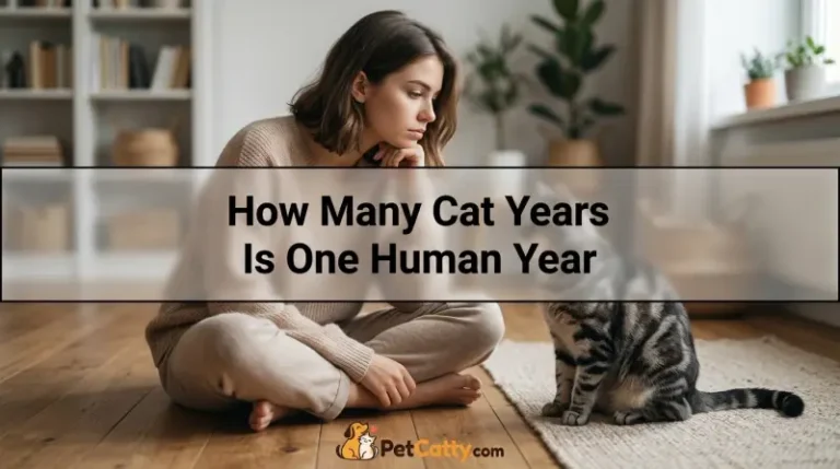 How Many Cat Years Is One Human Year