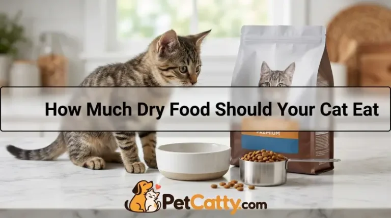 How Much Dry Food Should Your Cat