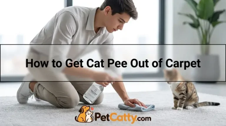 How to Get Cat Pee Out of Carpet
