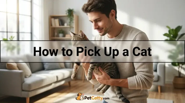 How to Pick Up a Cat