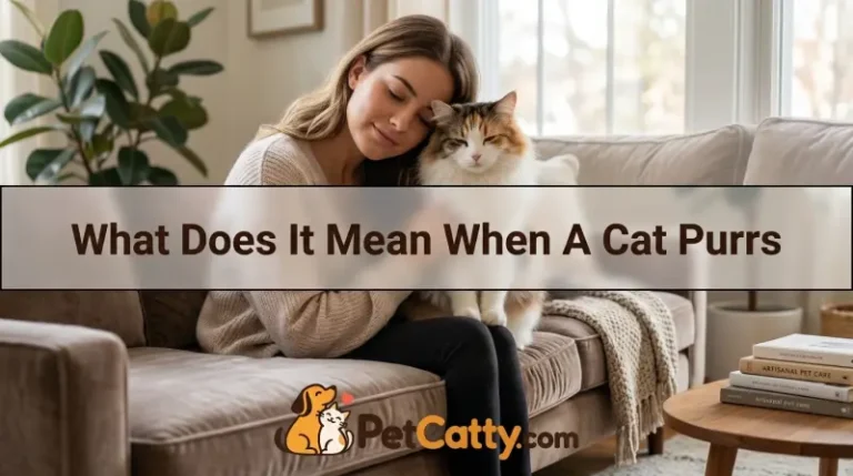 What Does It Mean When A Cat Purrs