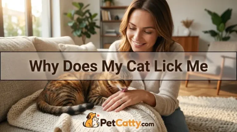 Why Does My Cat Lick Me