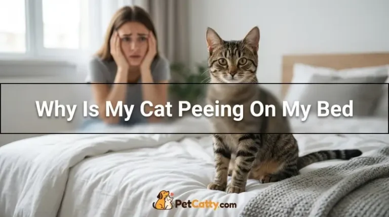 Why Is My Cat Peeing On My Bed