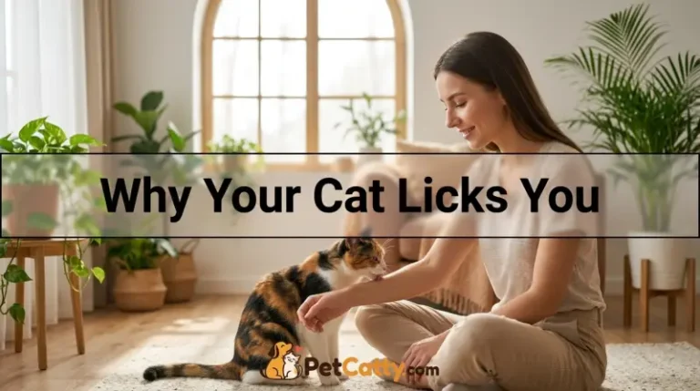 Why Your Cat Licks You